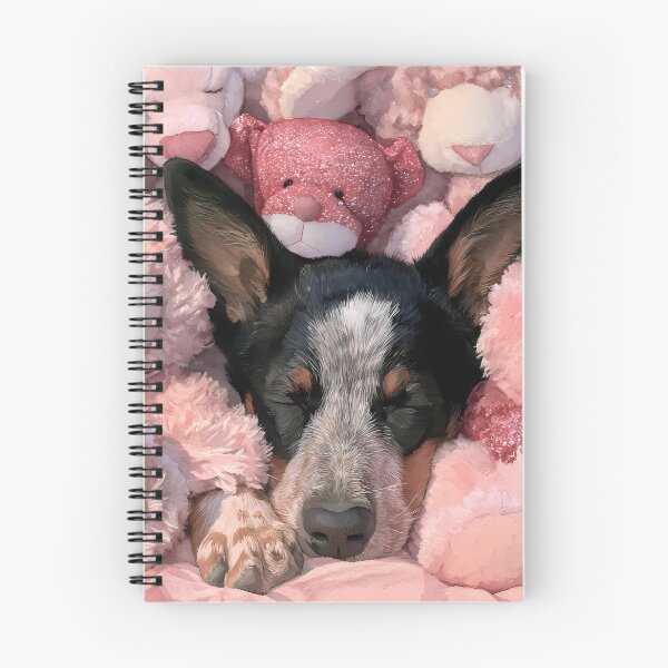 Item preview, Dreamy Cattle Dog Print designed and sold by Nocturne  Paws.