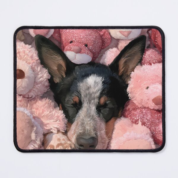 Item preview, Dreamy Cattle Dog Print designed and sold by Nocturne Paws.