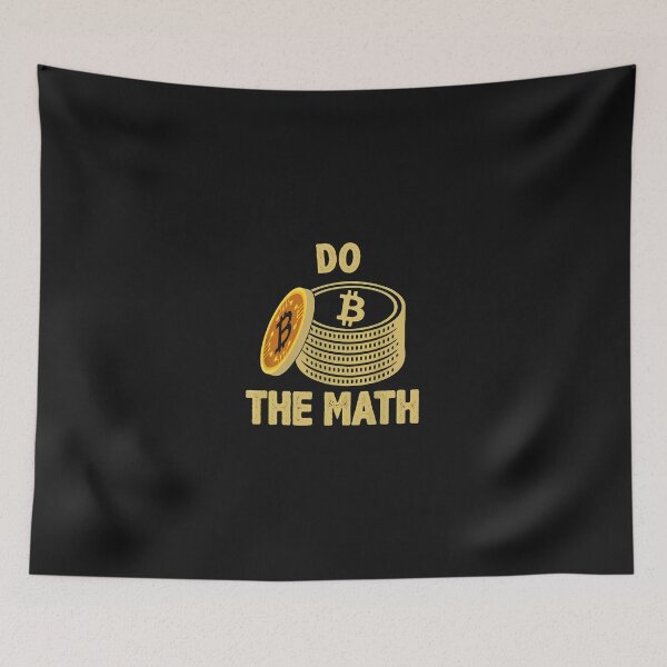 Item preview, Do The Math Bitcoin Coin Crypto Investor designed and sold by xqklwnyqv.