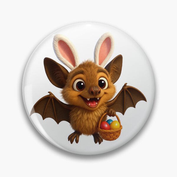 Item preview, Easter Whiskered Bat designed and sold by Sillytoe.