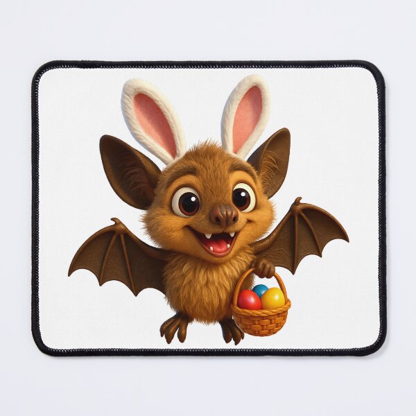 Item preview, Easter Whiskered Bat designed and sold by Sillytoe.