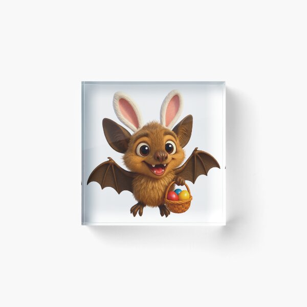 Item preview, Easter Whiskered Bat designed and sold by Sillytoe.