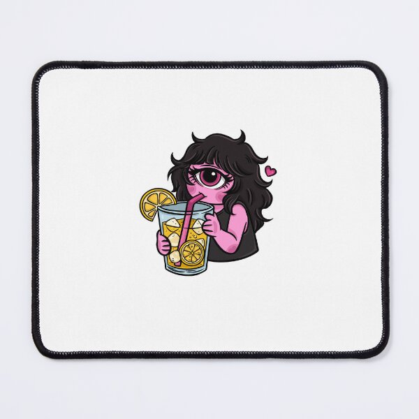Item preview, Pink Goth Cyclops Girl Sticker Pack designed and sold by nekoOnie.