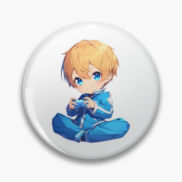 Item preview, Eugeo Sword Art Online Relaxed Chibi Gaming Session designed and sold by Dashsopaner.