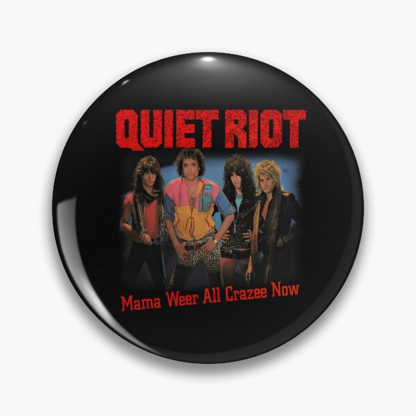 Item preview, Quiet Riot Mama Weer All Crazee Now 80s Heavy Metal Band designed and sold by StuartMooreArt.