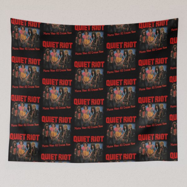 Item preview, Quiet Riot Mama Weer All Crazee Now 80s Heavy Metal Band designed and sold by StuartMooreArt.