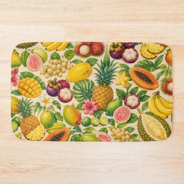 Item preview, Filipino Tropical Fruit Pattern – Colorful Philippines Fruit & Botanical designed and sold by RJACreative.