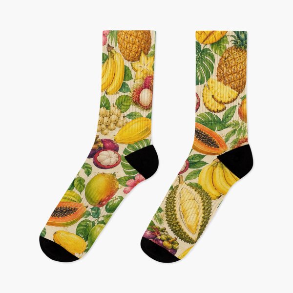 Item preview, Filipino Tropical Fruit Pattern – Colorful Philippines Fruit & Botanical designed and sold by RJACreative.