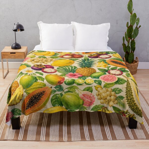 Item preview, Filipino Tropical Fruit Pattern – Colorful Philippines Fruit & Botanical designed and sold by RJACreative.