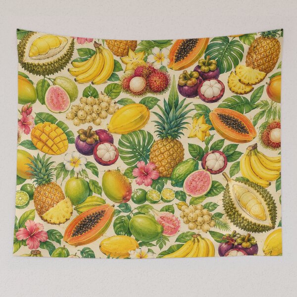 Item preview, Filipino Tropical Fruit Pattern – Colorful Philippines Fruit & Botanical designed and sold by RJACreative.
