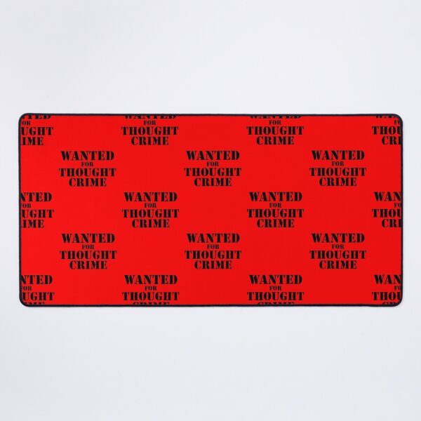 Item preview, Wanted For Thought Crime designed and sold by GritFX.