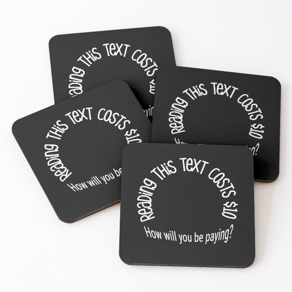 Item preview, Reading this text costs $10. designed and sold by GonePlatinum.