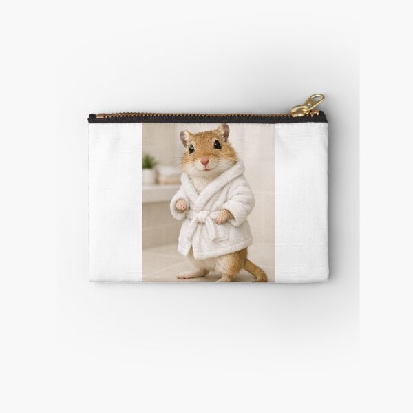 Item preview, Cozy Bathrobe Mongolian Gerbil designed and sold by Sillytoe.