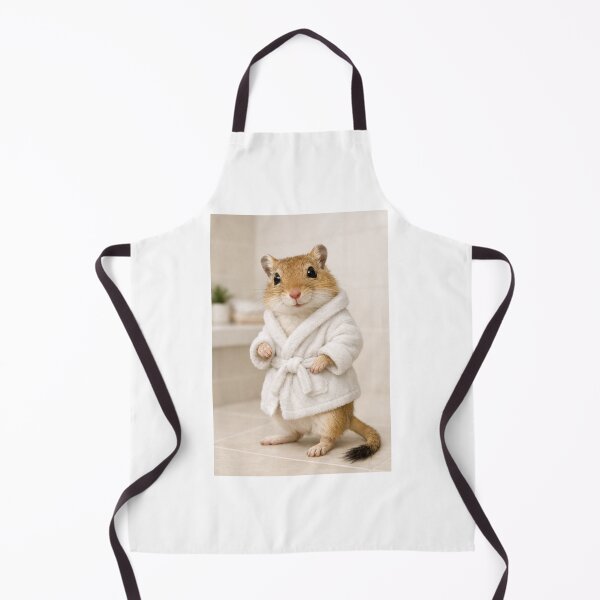 Item preview, Cozy Bathrobe Mongolian Gerbil designed and sold by Sillytoe.
