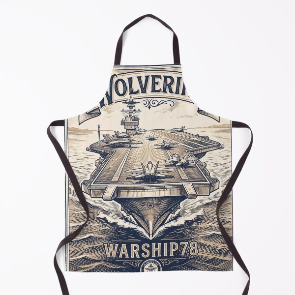 Item preview, Wolverine Warship 78 Vintage Aircraft Carrier Design designed and sold by castillomiami.