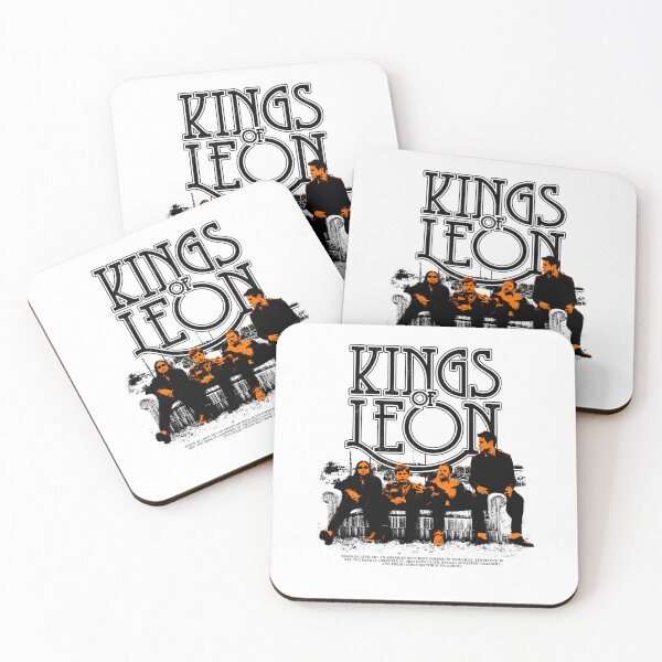 Item preview, Four Band Members Silhouetted In High Contrast Orange designed and sold by FlocreeperBytin.