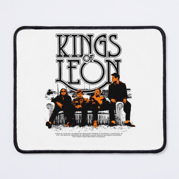 Item preview, Four Band Members Silhouetted In High Contrast Orange designed and sold by FlocreeperBytin.