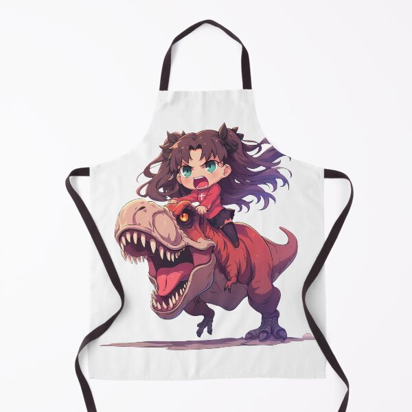 Item preview, Rin Tohsaka Fate Stay Night Fierce Dinosaur Charge designed and sold by Dashsopaner.