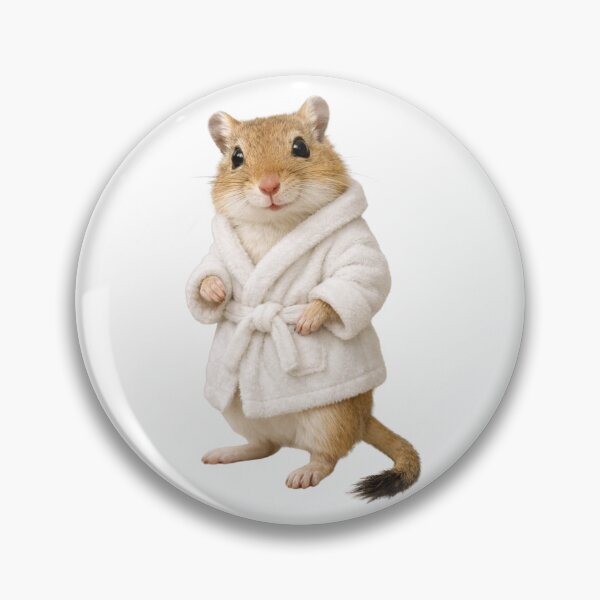 Item preview, Relaxing Bathrobe Mongolian Gerbil designed and sold by Sillytoe.
