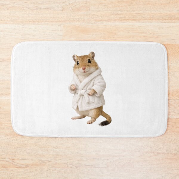 Item preview, Relaxing Bathrobe Mongolian Gerbil designed and sold by Sillytoe.
