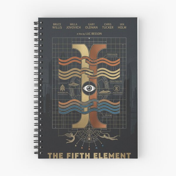 Item preview, The Fifth Element Original Custom Vintage Movie Poster Wall Art Tee Design designed and sold by Cool Robot Bro..