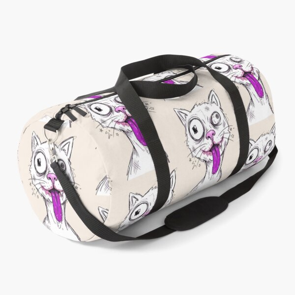 Item preview, Goofy Crazy Cat Unhinged Meme Drawing designed and sold by Pickmash.