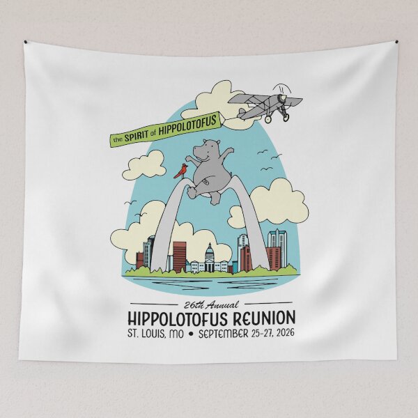 Item preview, 2026 hippolotofus reunion designed and sold by ThomasTotten49.