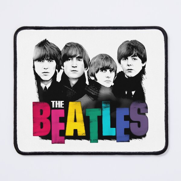 Item preview, The Beatles Classic Members Portrait Colorful Logo Rock Band designed and sold by StuartMooreArt.