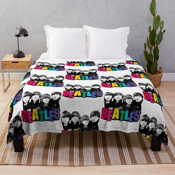 Item preview, The Beatles Classic Members Portrait Colorful Logo Rock Band designed and sold by StuartMooreArt.