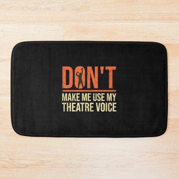 Item preview, Don't Make Me Use My Theatre Voice Masks Design designed and sold by xqklwnyqv.
