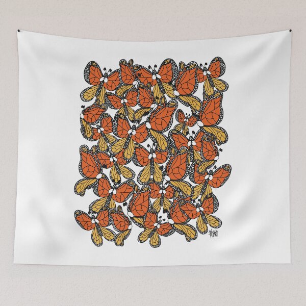 Item preview, a flutter of monarchs designed and sold by ThomasTotten49.