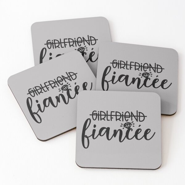 Item preview, Girlfriend Fiancée, Engagement Engaged Couple Matching designed and sold by GreggRoss.