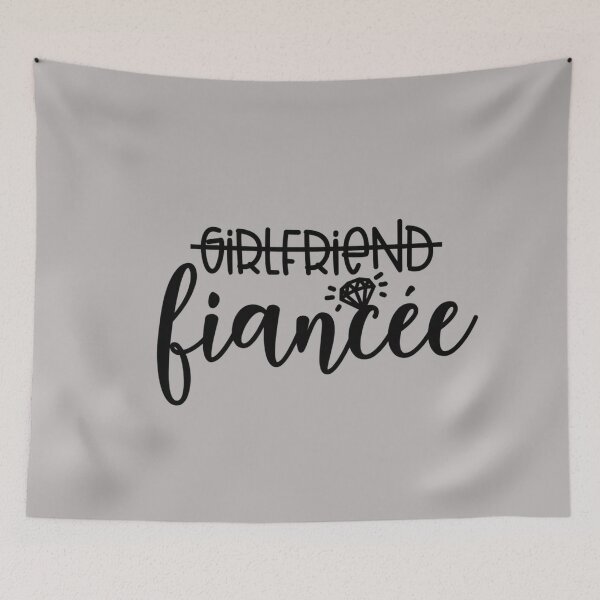 Item preview, Girlfriend Fiancée, Engagement Engaged Couple Matching designed and sold by GreggRoss.