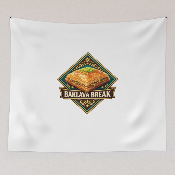 Item preview, Baklava Break Geometric Balkan Food designed and sold by OfficialBalkan.