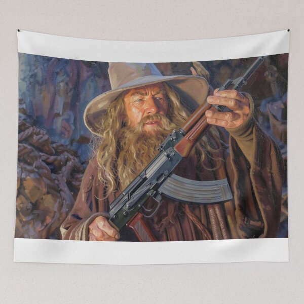 Item preview, Gandalf the gangbanger designed and sold by SlurmzMcKenzie.