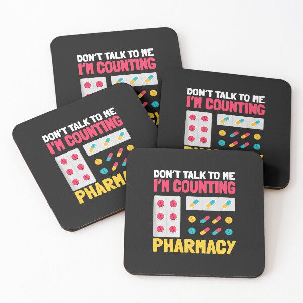 Item preview, Don't Talk To Me I'm Counting Pharmacy Humor designed and sold by zlezctata.