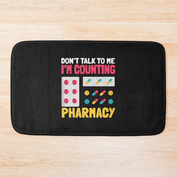 Item preview, Don't Talk To Me I'm Counting Pharmacy Humor designed and sold by zlezctata.