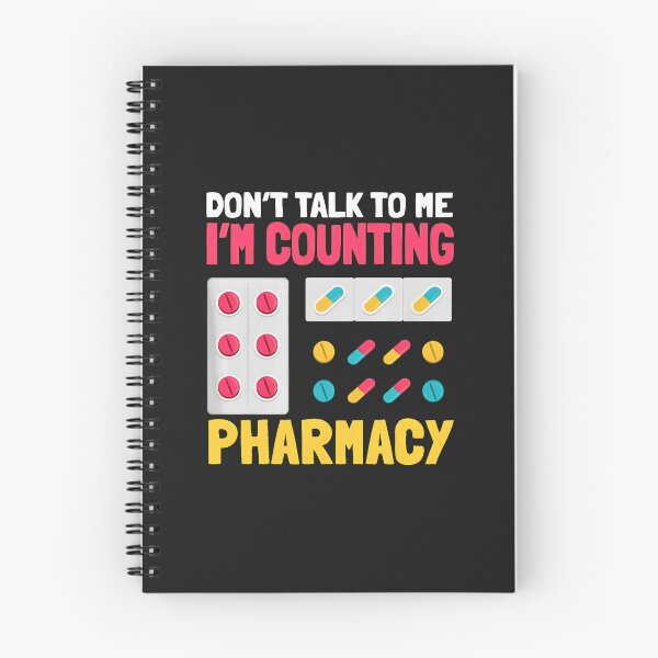 Item preview, Don't Talk To Me I'm Counting Pharmacy Humor designed and sold by zlezctata.