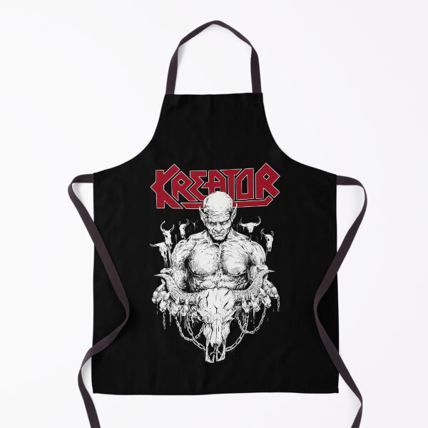 Item preview, Kreator Band Inspired Demon Holding Ram Skull designed and sold by StuartMooreArt.