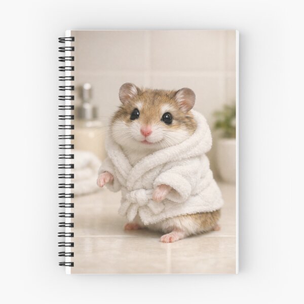 Item preview, Cozy Bathrobe Roborovski Hamster designed and sold by Sillytoe.