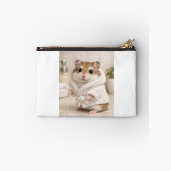 Item preview, Cozy Bathrobe Roborovski Hamster designed and sold by Sillytoe.