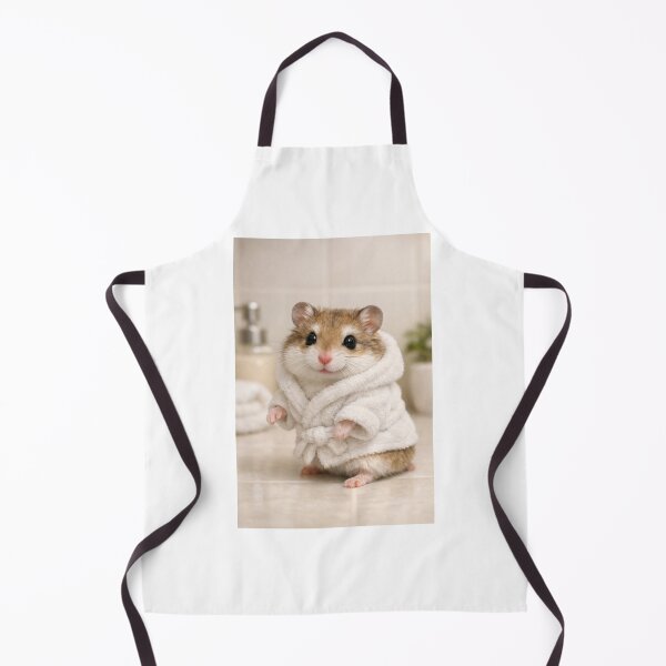 Item preview, Cozy Bathrobe Roborovski Hamster designed and sold by Sillytoe.