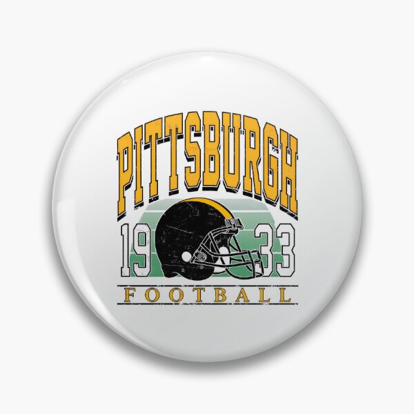 Item preview, Pittsburgh 1933 Football Helmet Vintage Black Gold Sports Graphic designed and sold by BrendaKle80915.