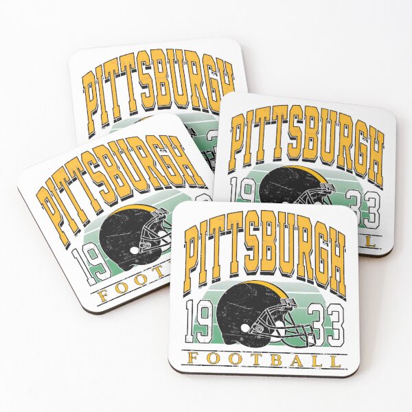 Item preview, Pittsburgh 1933 Football Helmet Vintage Black Gold Sports Graphic designed and sold by BrendaKle80915.