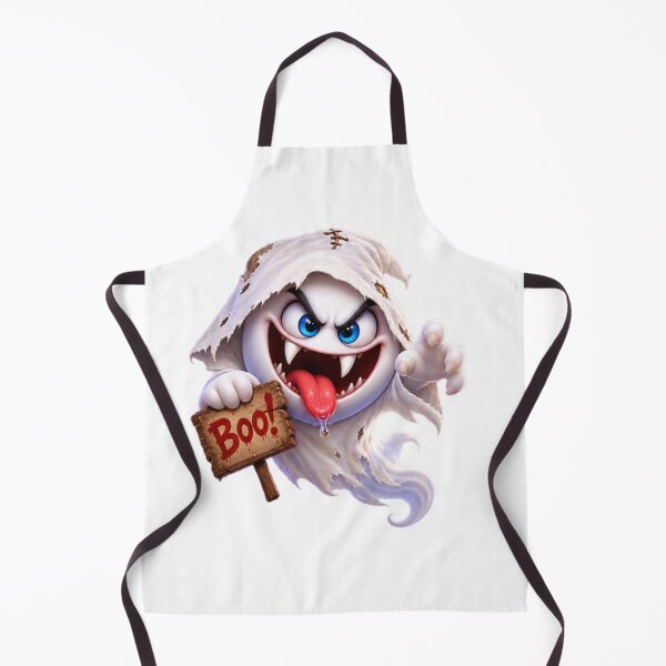 Item preview, Girls Cute Scary Ghosts with Sharp Fangs – Funny Halloween Design designed and sold by SilkeLehrer.