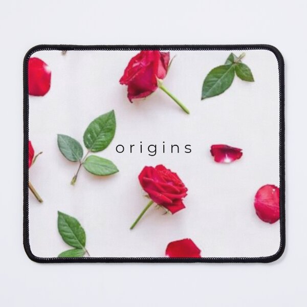 Item preview, Red Roses Botanical Pattern Minimalist Floral Origins designed and sold by ORIGINS LINES.