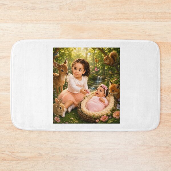 Item preview, alia and mira with their animal friends designed and sold by MichaelJones6.