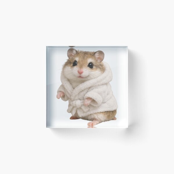 Item preview, Relaxing Bathrobe Roborovski Hamster designed and sold by Sillytoe.