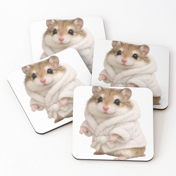 Item preview, Relaxing Bathrobe Roborovski Hamster designed and sold by Sillytoe.