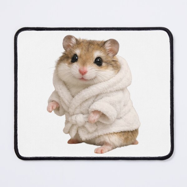 Item preview, Relaxing Bathrobe Roborovski Hamster designed and sold by Sillytoe.